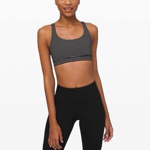 Lululemon Energy Bra
Mod Stripe Black White